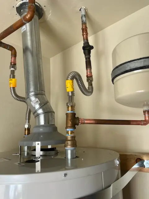 Water heater installation and plumbing repair in Hazeltine